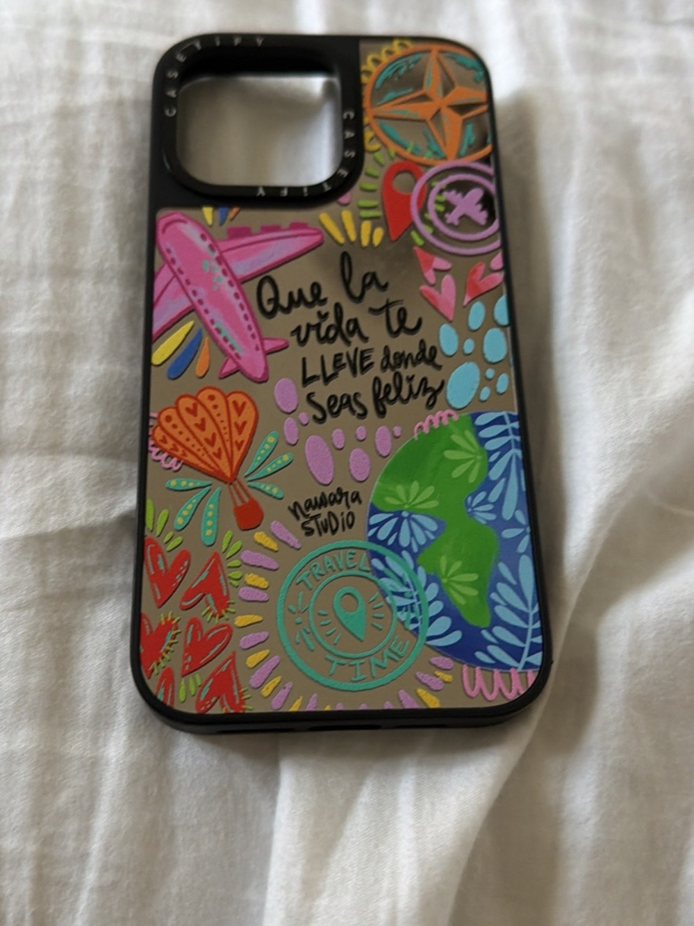 Ser Feliz Casetify iPhone 15 Pro Max Case